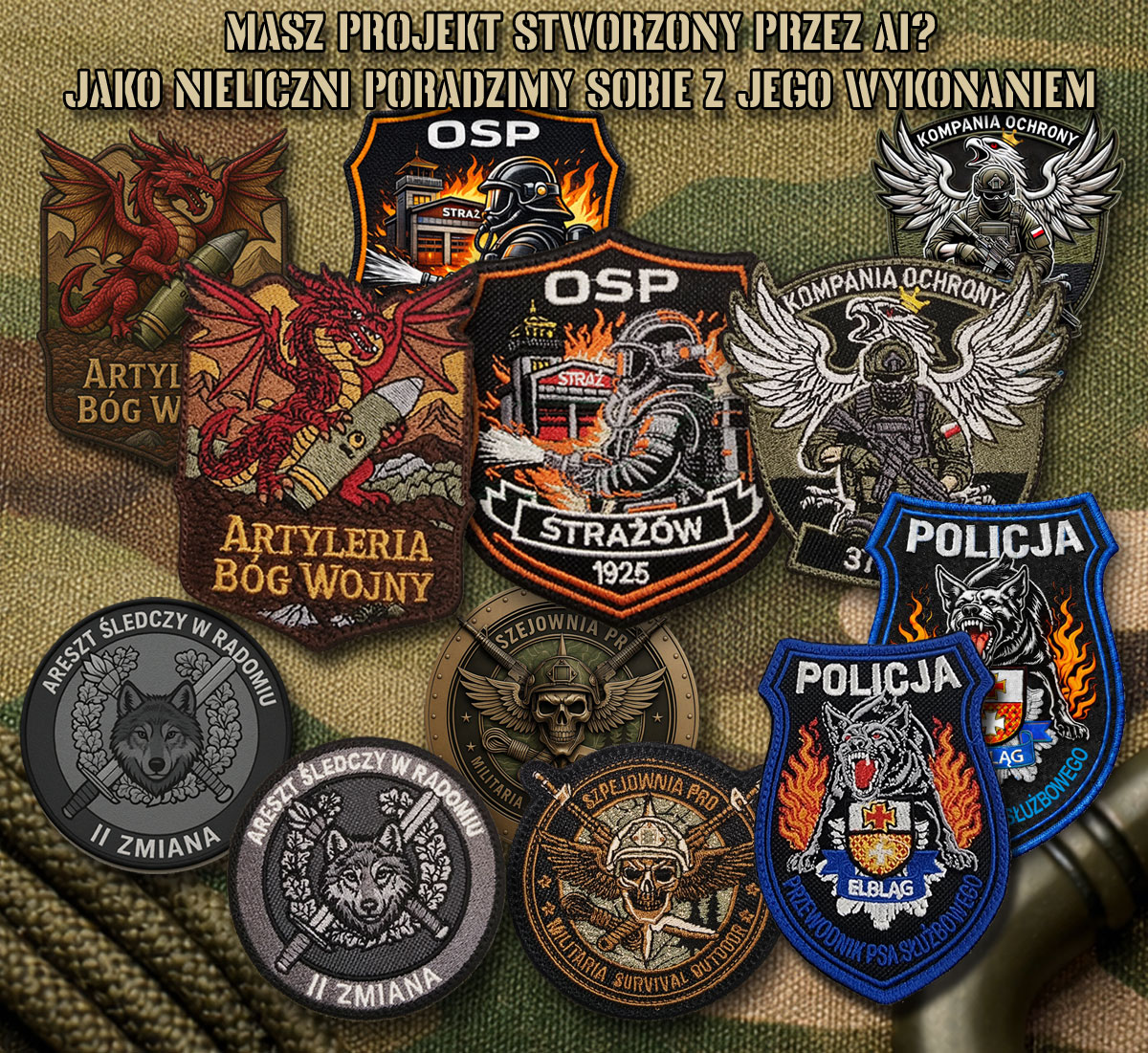 Naszywki na zamówienie