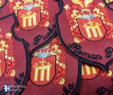 Naszywki z herbem rodowym